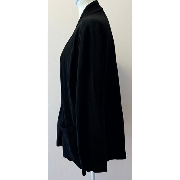 Eileen Fisher Cardigan Sweater Jacket Blazer Size XL (tencel office preppy) - Picture 4 of 7